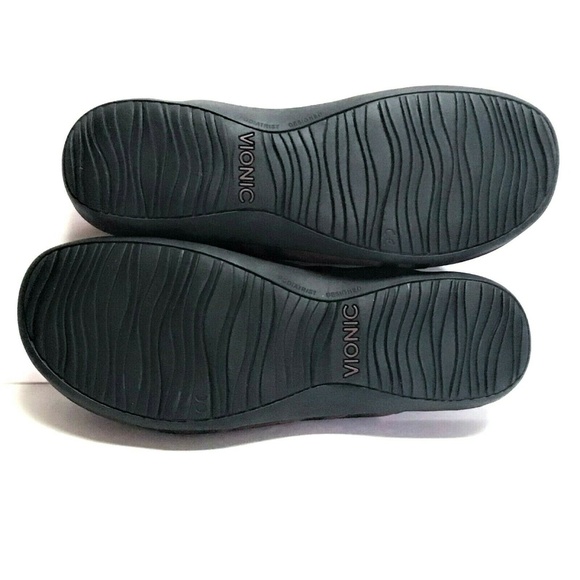 Vionic Rest Claire 8 Ballet Mules Clogs Burgundy - Picture 8 of 8